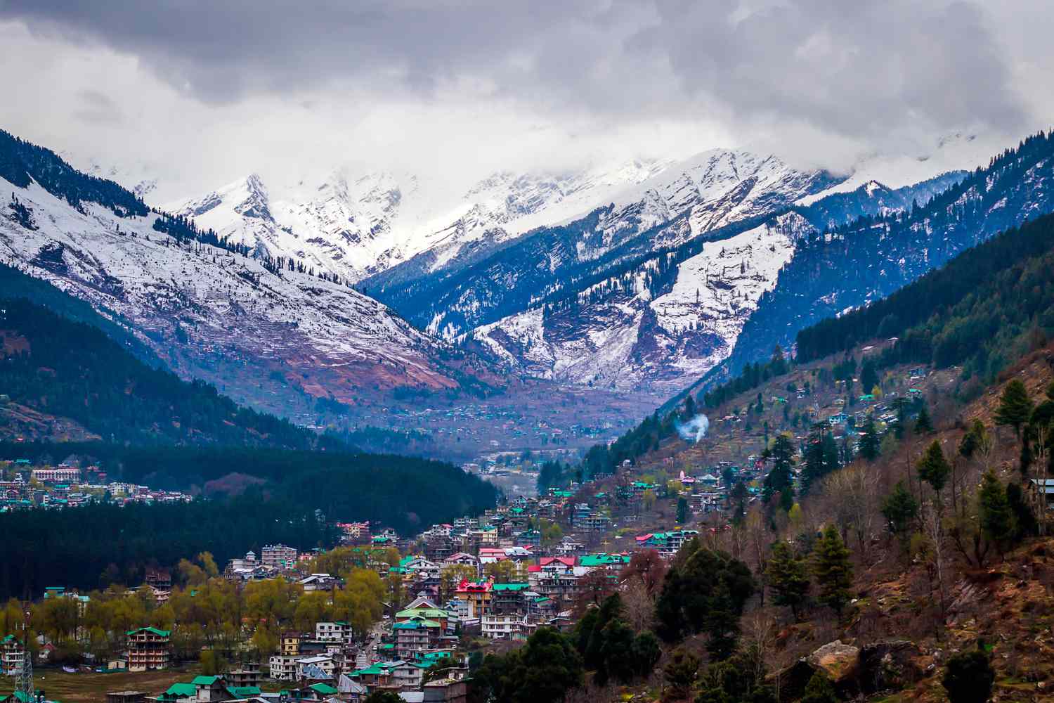 Manali Tour By Volvo From Delhi